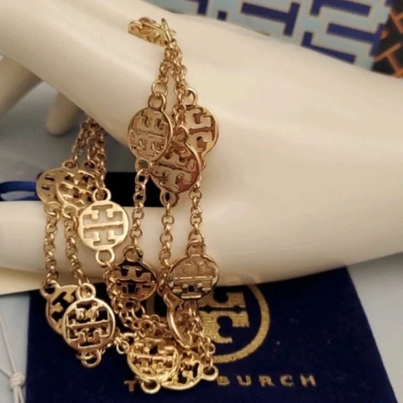 Tory burch logo bracelet top